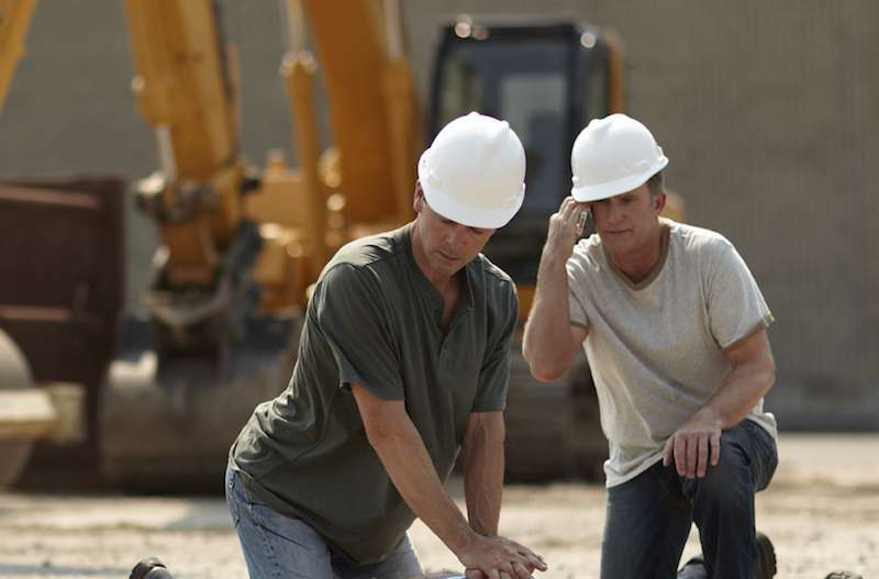 Construction workers CPR
