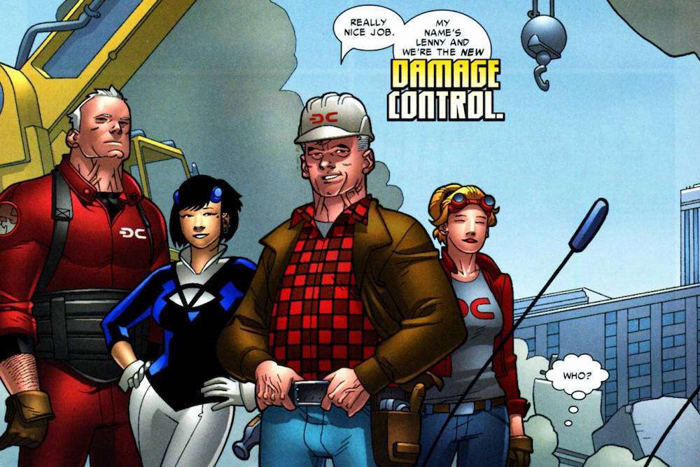 Damage Control Marvel comic