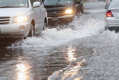 flooding cars highway street flood