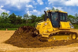 Komatsu unveiled its D61-24 dozer in October.