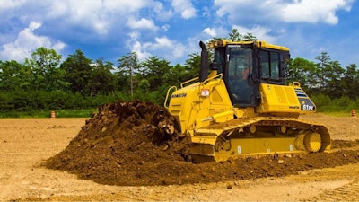 Komatsu unveiled its D61-24 dozer in October.