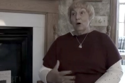 A still of Joan Kiper in ODOT’s new video for Ohio’s Move Over law.