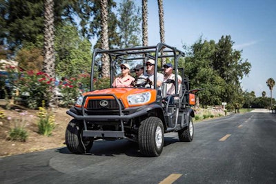 Kubota RTV-X1140 convertible UTV front