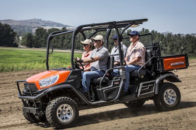 Kubota RTV-X1140 convertible UTV