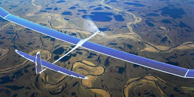 A Titan Aerospace drone.