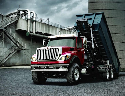 International WorkStar dump configuration