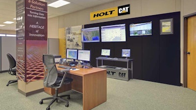 Holt Cat’s VisionLink command center.