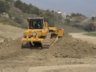 Caterpillar D6N dozer