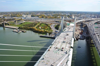 Photo from the Ohio River Bridges Project