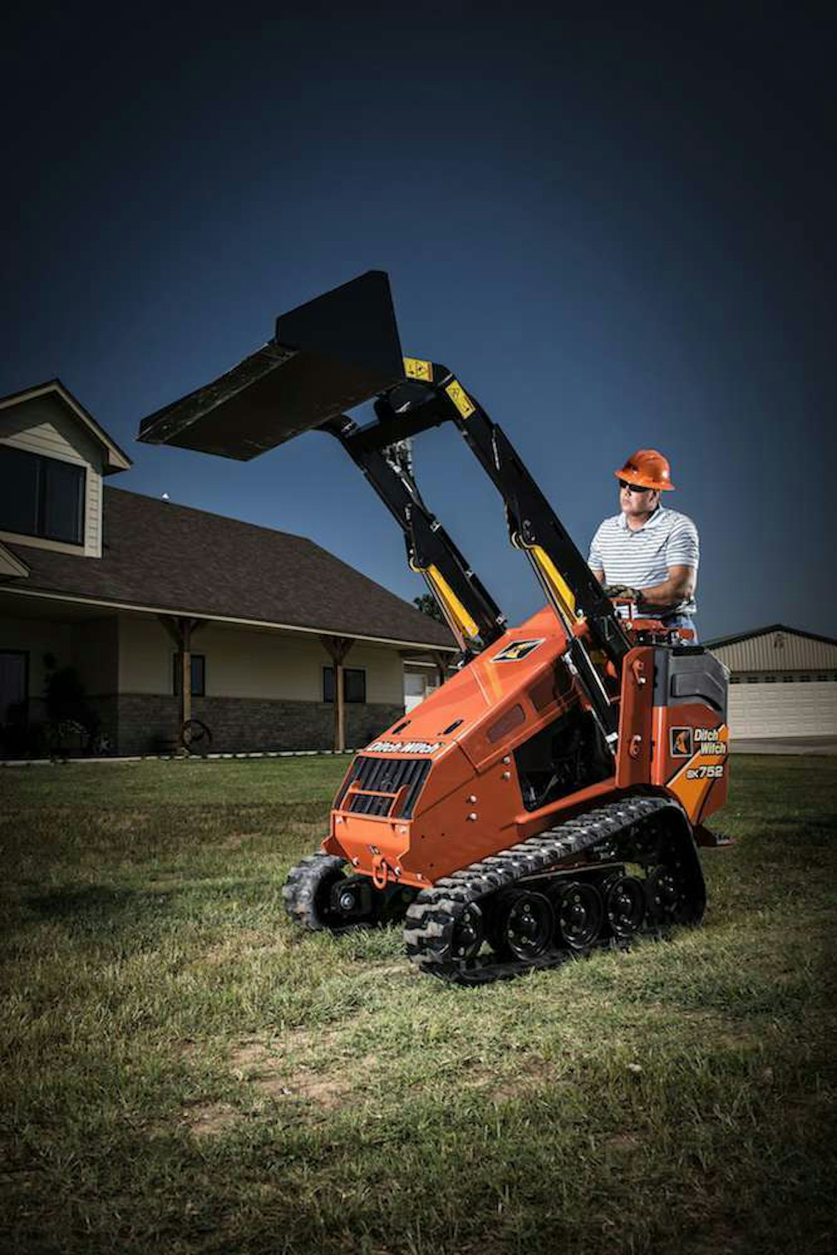 Ditch Witch intros SK752 mini loader with 10% boost to lift