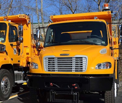 One of the most popular selling vocational trucks on the Ritchie auction block in June: the Freightliner M2 106.