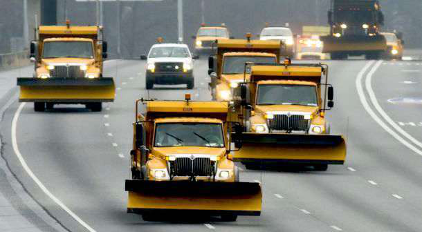 Georgia DOT plow:salt trucks