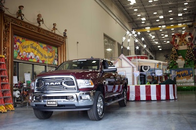 This Ram 2500 will be towing one of the parade’s 27 floats.