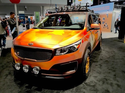 Kia Photo Safari Sedona Truck Sema 1
