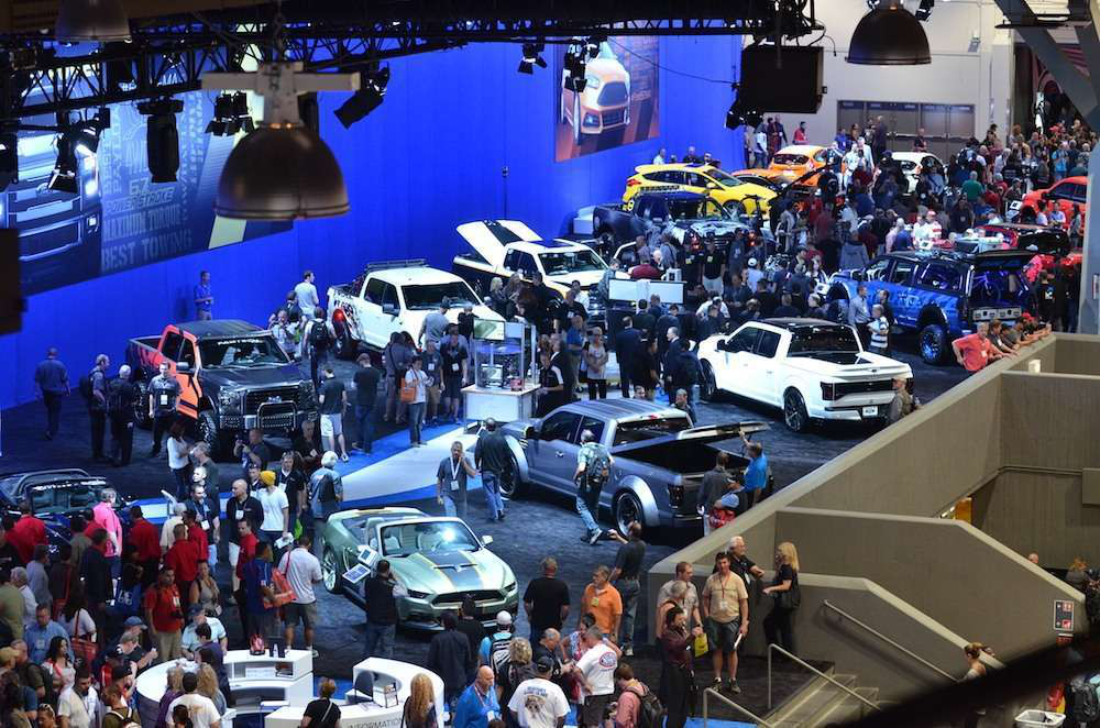 SEMA 2014 show floor