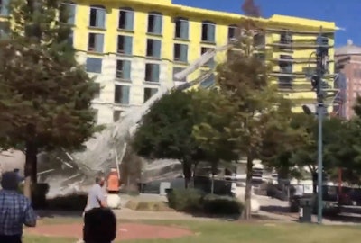 Scaffolding collapse Houston