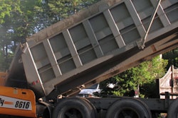 dump truck paver generic