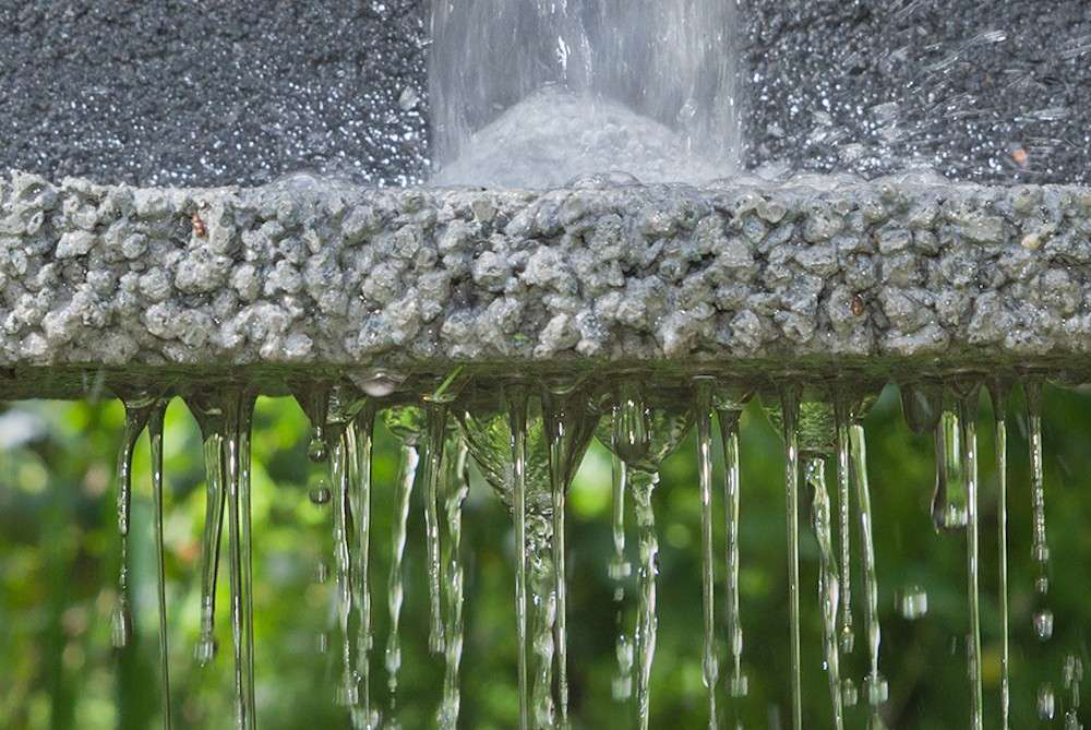 permeable pavement demo