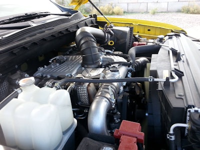 The heart of Titan XD is its impressive and proven Cummins 5.0 L turbo diesel engine.