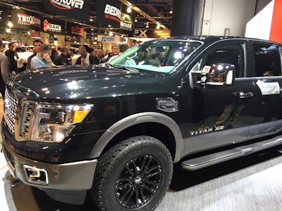 2016 Nissan Titan Xd Platinum Sema 2
