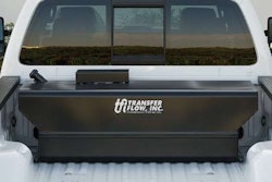 Transfer Flow offers a 100-gallon auxiliary tank that will keep your 2000-2015 GM, Ford or Ram pickup fueled up.