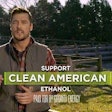 Iowa farmer and TV star Chris Soules appears in a week-long TV ad promoting ethanol as industry insiders scramble to convince the EPA and President Obama to forego anticipated reductions of the corn-based alternative in the nation’s fuel supply.