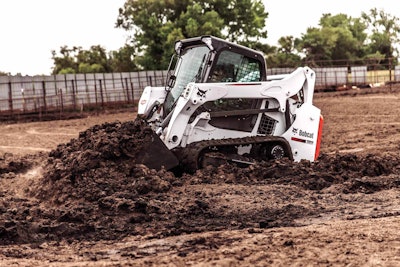 Bobcat T590 compact track loader
