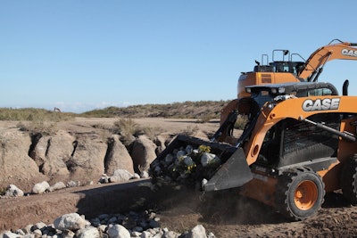Case Construction Equipment skid steer excavator