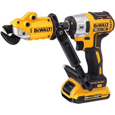 Dewalt shear attachment