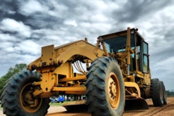 Motor grader stock