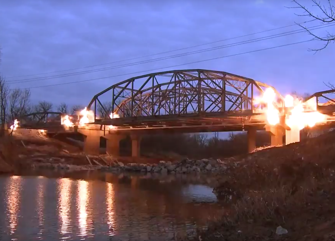 ODOT bridge demo