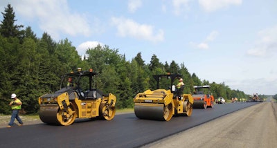 Road compaction