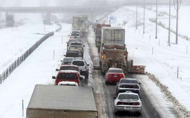 snow traffic