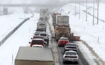 snow traffic