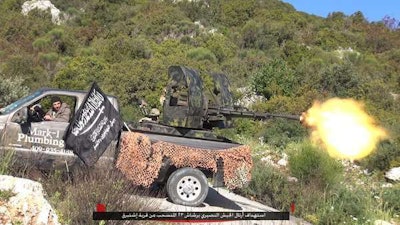 Texas plumber Mark Oberholtzer is suing a Houston car dealership after he says they failed to remove his company’s decals from his used plumbing truck, which ended up with a terrorist group in Syria.