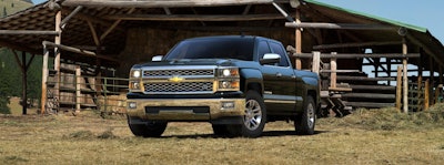 New truck sales of Chevy Silverado and Ford F-150 are credited for making December a stellar sales month for pickups.
