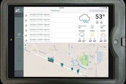 Pavia Systems HeadLight software on an iPad. Photo Credit: Pavia Systems