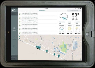 Pavia Systems HeadLight software on an iPad. Photo Credit: Pavia Systems