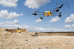 Caterpillar drone