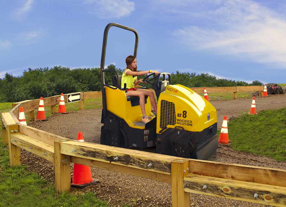 Diggerland Shake N Roll roller
