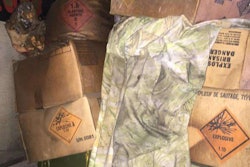 The discovered explosives. Photo credit: Boxborough Police