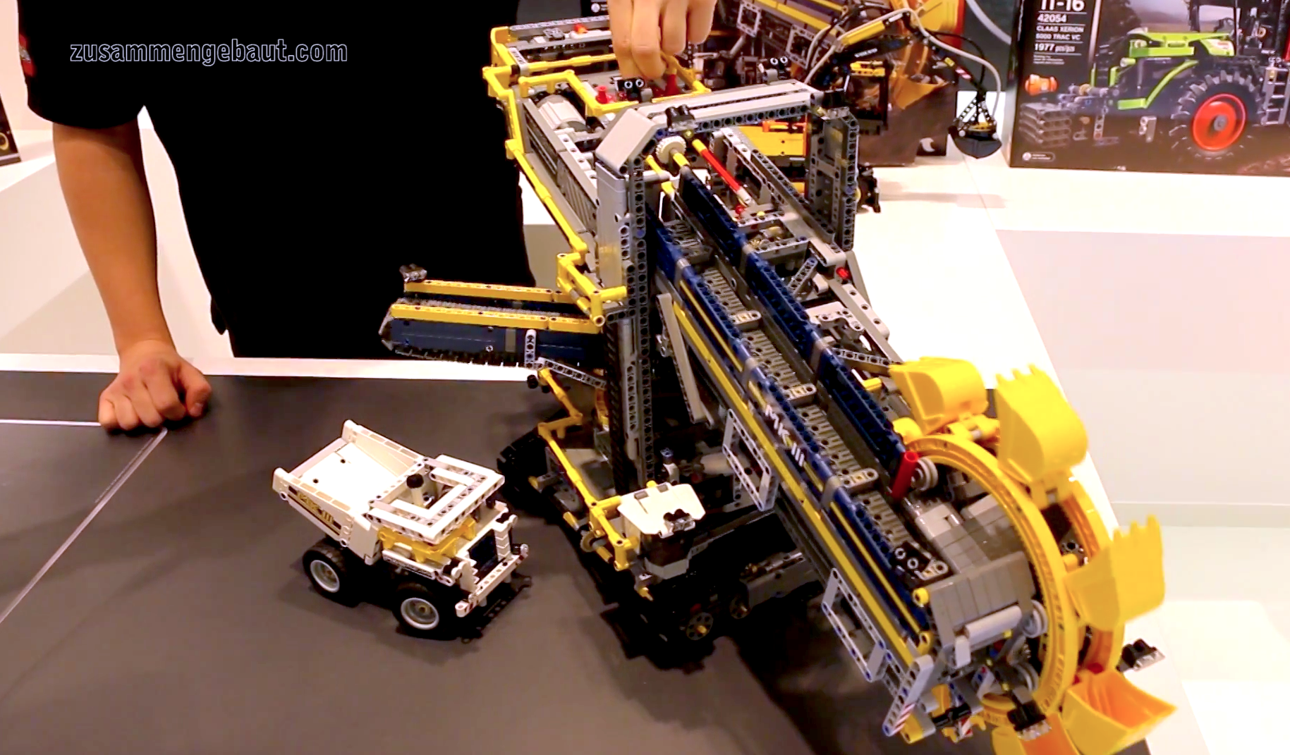 lego technic bucket wheel excavator