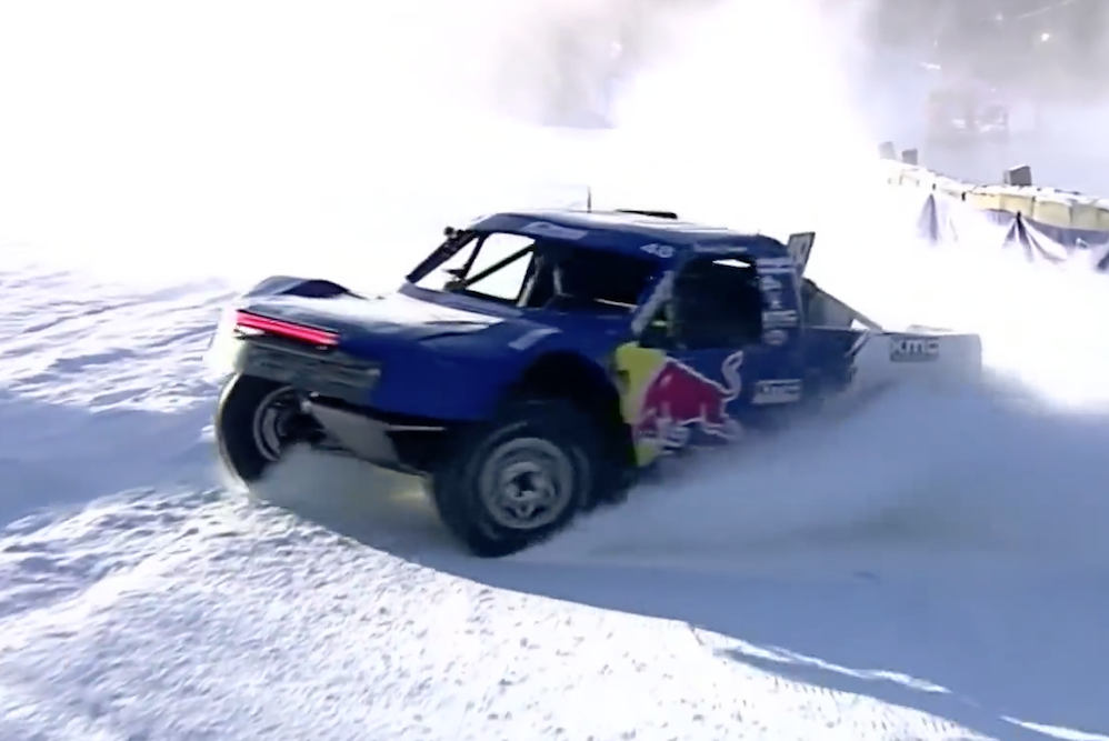 Red Bull Frozen Rush truck racing