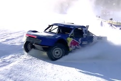 Red Bull Frozen Rush truck racing