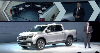 2017 Honda Ridgeline Reveal