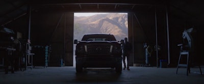 Nissan Titan XD Shoulders of Giants ad