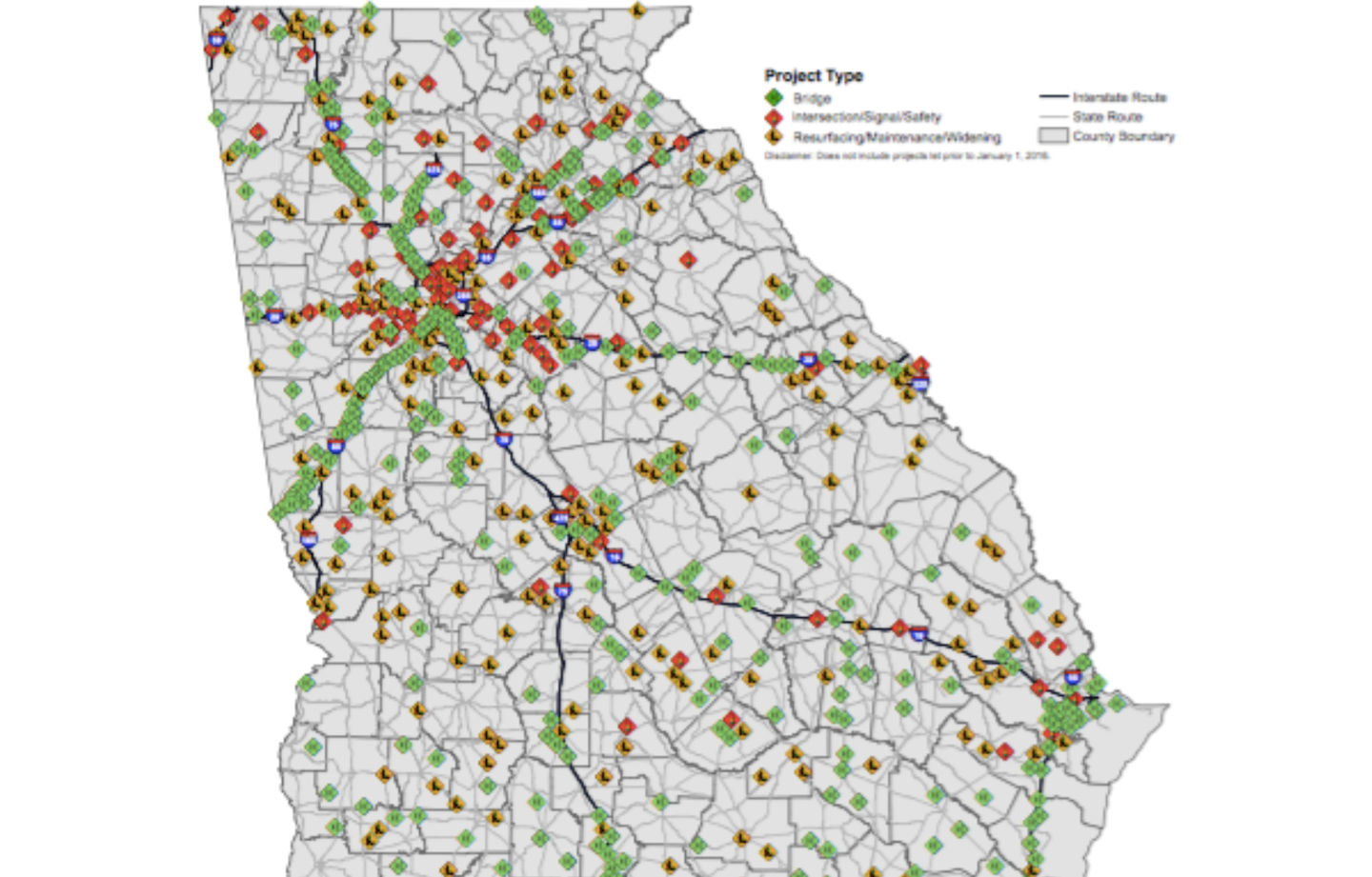 Georgia Announces Multi Year Transportation Project Plan Worth More Than 12 Billion Equipment 