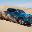 2016 Tacoma dust flying