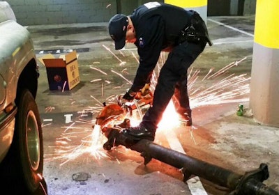 A drug bust this week in New York revealed $14 million in heroine hidden inside a truck axle.