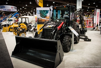 Cat Black Backhoe 1
